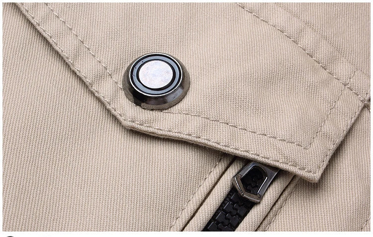 Bomber Jacket Men Fashion Casual Windbreaker Jacket Coat Men Spring Autumn New Hot Outwear Solid Stand Slim Jacket Mens