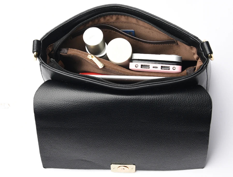 2024 Crossbody Bag For Women Fashion Small PU Leather Shoulder Bags Luxury Designer Quilted Female Zipper Purse And Handbags