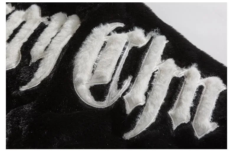 Streetwear Men's Hip-hop Embroidery Stand Up Collar Cotton Jacket Men's Thick Warm Men's Winter Fashion New Jacket