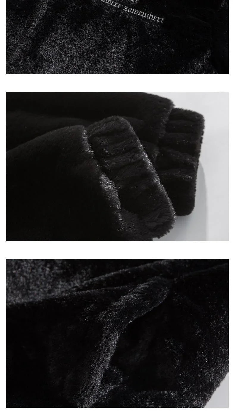 Streetwear Men's Hip-hop Embroidery Stand Up Collar Cotton Jacket Men's Thick Warm Men's Winter Fashion New Jacket