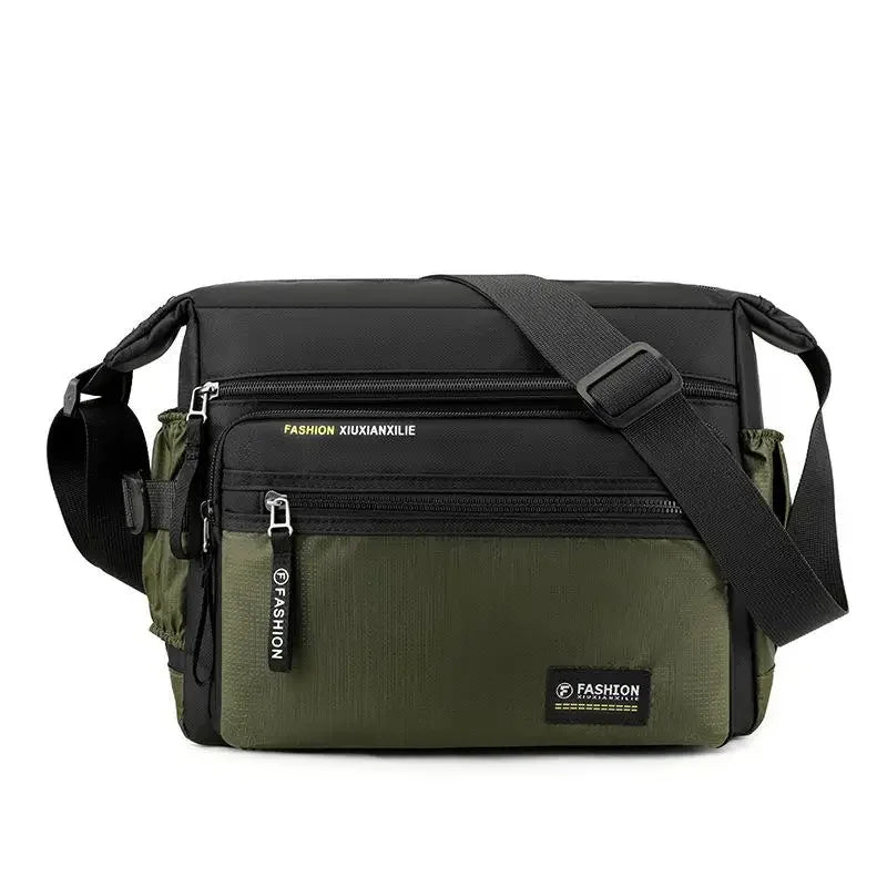 Men Crossbody Bags Male Nylon Shoulder Bags Boy Messenger Bags Man Handbags for Travel Casual Large Bag