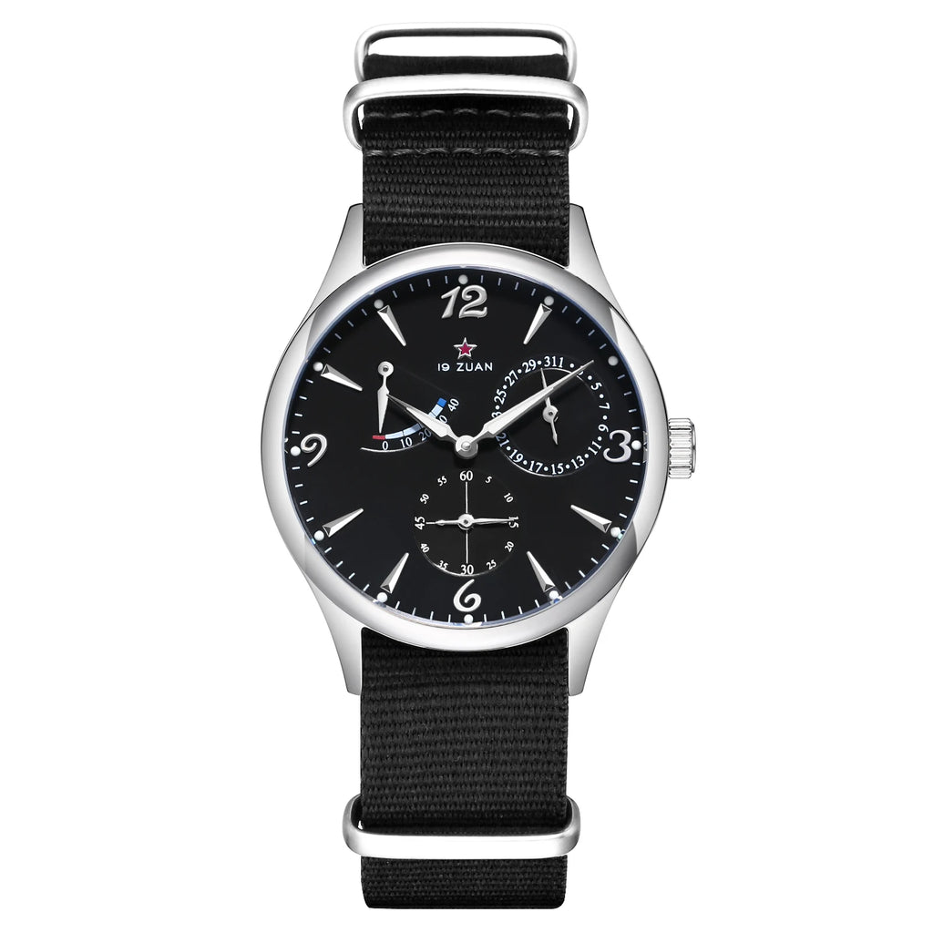 1963 Automatic Watches 40mm Man Watch Pilot Watch of Men Seagull ST1780 Movement Mechanical Waterproof Wristwatch reloj hombre