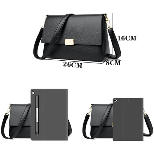 2024 Crossbody Bag For Women Fashion Small PU Leather Shoulder Bags Luxury Designer Quilted Female Zipper Purse And Handbags