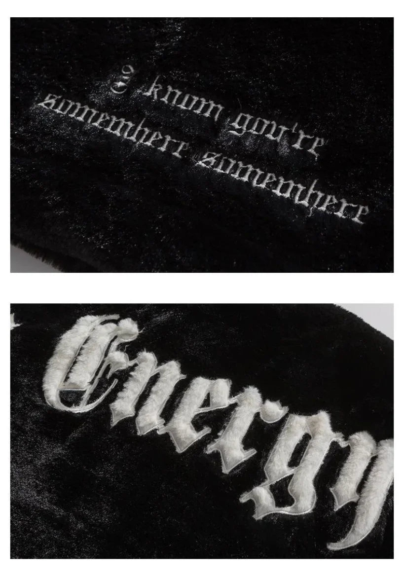 Streetwear Men's Hip-hop Embroidery Stand Up Collar Cotton Jacket Men's Thick Warm Men's Winter Fashion New Jacket