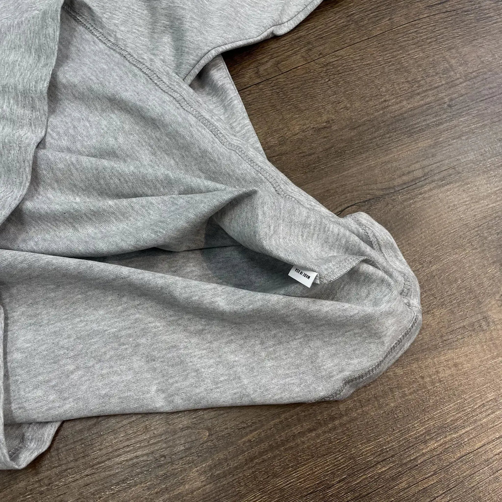 Yao Fashion KANYE WEST Streetwear Luxury HipHop Oversize Casual Sport Tops Long Sleeve Loose Cleanfit Style T Shirt For Men