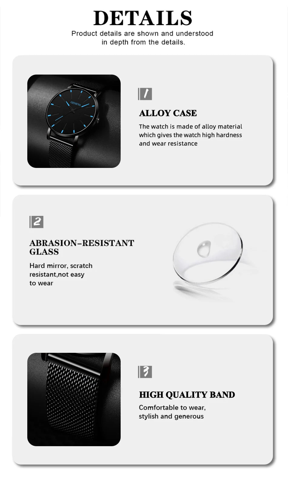Minimalist Mens Fashion Ultra Thin Watches Simple Men Business Mesh Belt Quartz Wrist Watch Relogio Masculino